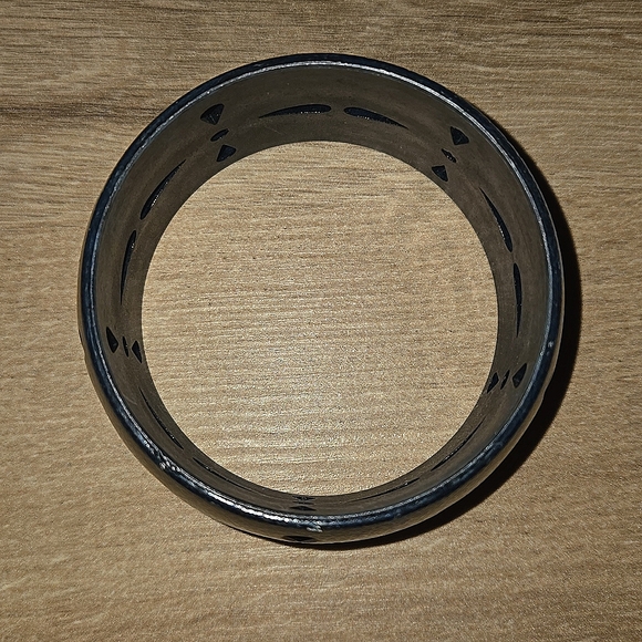 Y2K Navy Blue Plastic Bracelet - Picture 4 of 6